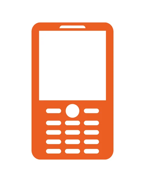Cellphone pictogram ontwerp — Stockvector