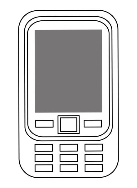 Дизайн иконок мобильного телефона — стоковый вектор