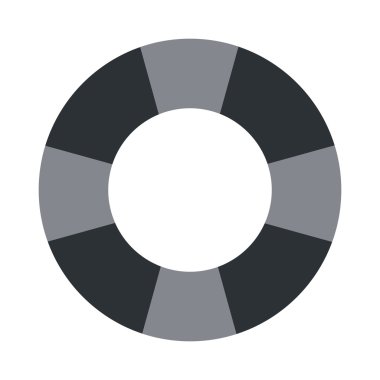 gri hayat kurtarıcı simgesi