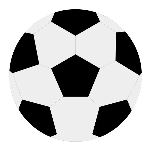 Icono del fútbol clásico — Archivo Imágenes Vectoriales