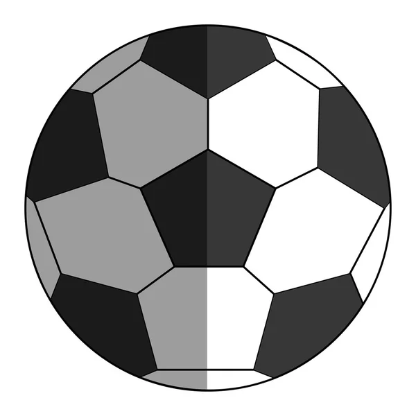 Значок класичних футбольних — стоковий вектор