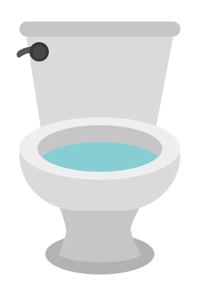 White toilet icon — Stock Vector