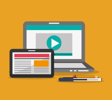 Teknoloji ve sosyal medya tasarım