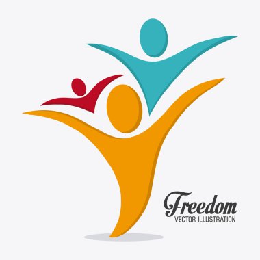 Özgürlük simgeleri tasarım