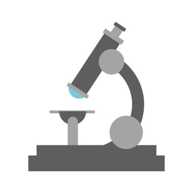 gri mikroskop simgesi