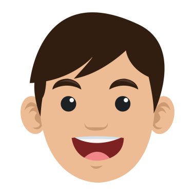 adam gülümseyen simgesi