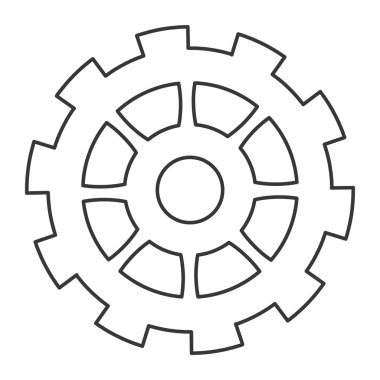 Tek dişli simgesini