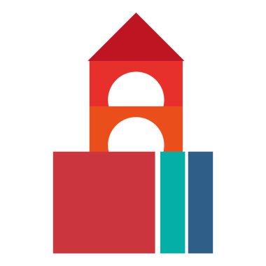 İnşaat blok simgesi