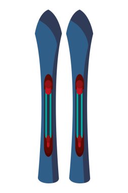 Spor Kayak, üzerinde beyaz izole çifti