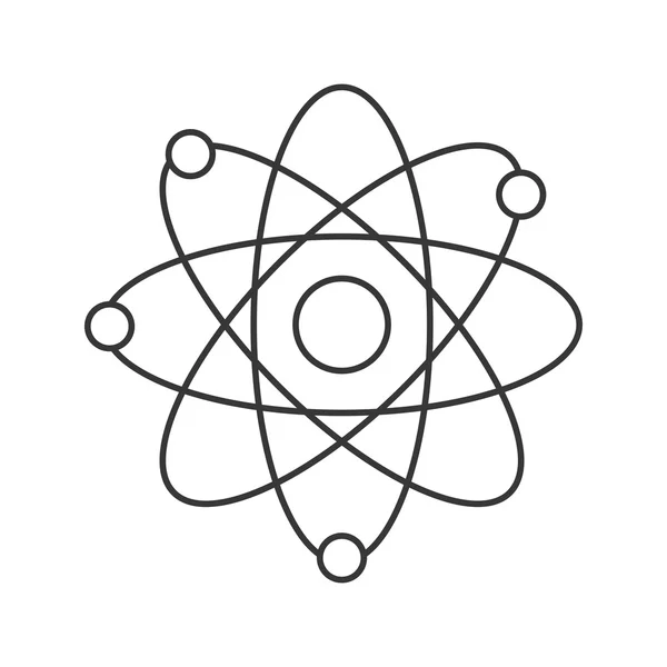 Icône atome simple — Image vectorielle