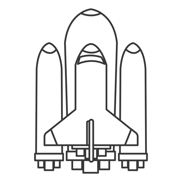 Ícone do vaivém espacial —  Vetores de Stock