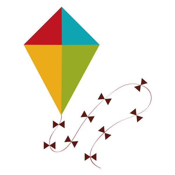 Kite icon vector — Stock Vector