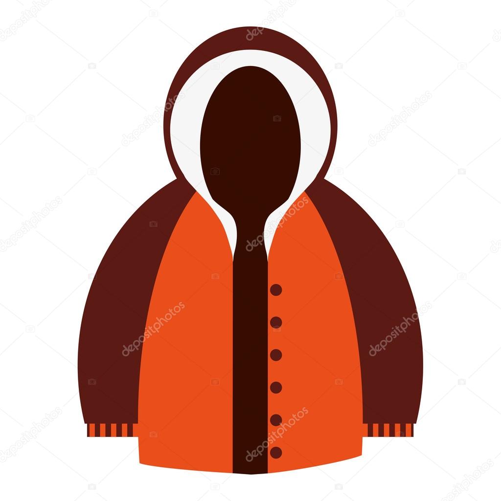 Winter jacket icon — Stock Vector © jemastock #114396196