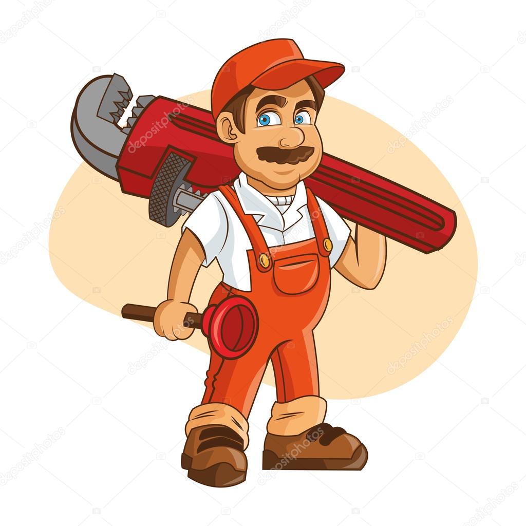 Plumber cartoon Vector Art Stock Images | Depositphotos Plumber cartoon Vector Art Stock Images | Depositphotos
