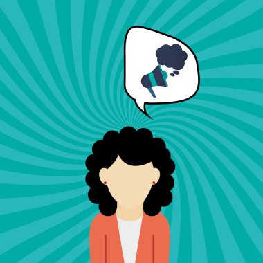 İletişim tasarımı. balonu simgesinin. Düz illüstrasyon, vector gra