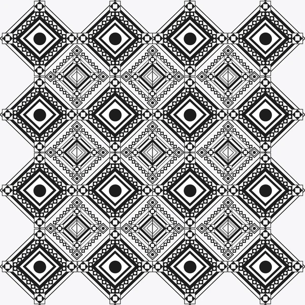 Diseño tribal. figura abstracta en blanco y negro. gráfico vectorial — Archivo Imágenes Vectoriales