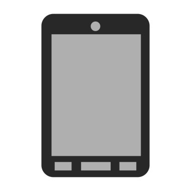 düğmeleri ile cep telefonu