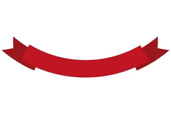 Rode vlag, pictogram — Stockvector