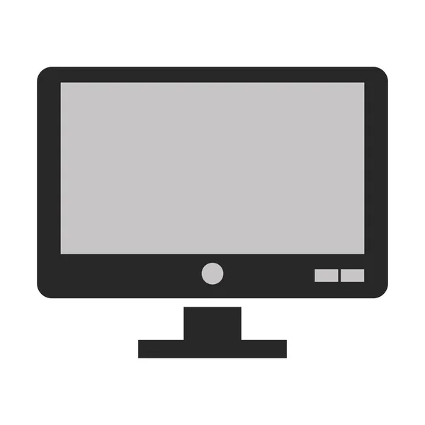 Icono del monitor del ordenador — Archivo Imágenes Vectoriales