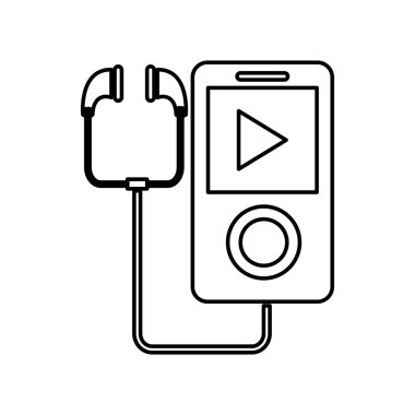 kulaklık simgesi ile müzik çalar