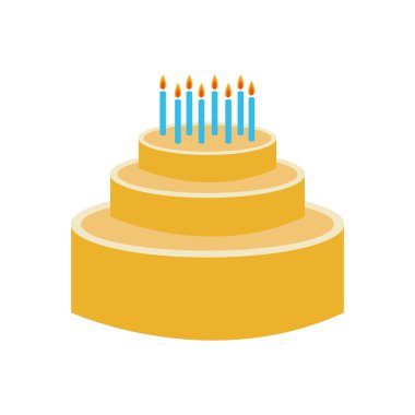 doğum günü pastası simgesi