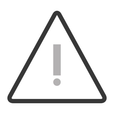 üçgen uyarı simgesi