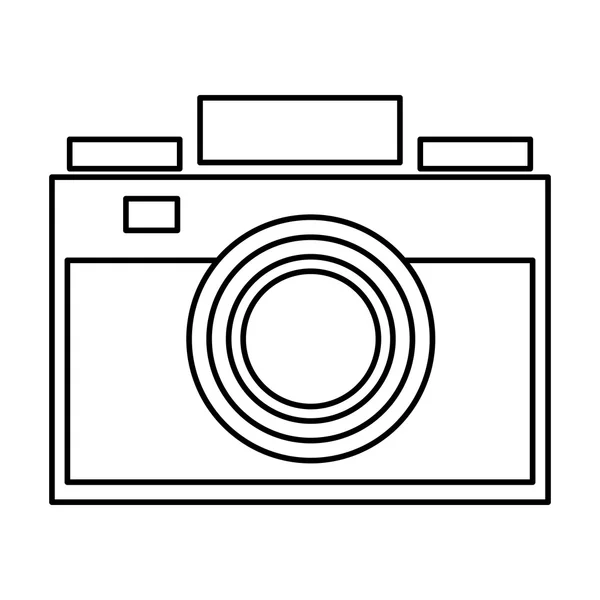 Fotokamera-Ikone — Stockvektor