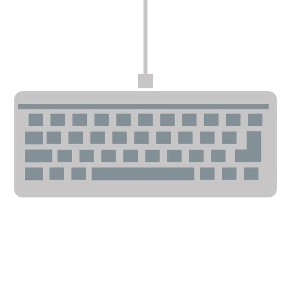 Icono de teclado simple — Archivo Imágenes Vectoriales