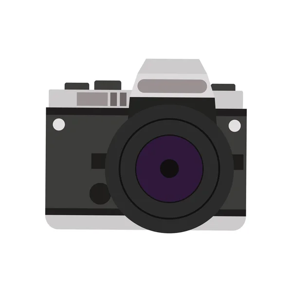 Fotografisk kamera ikon — Stock vektor