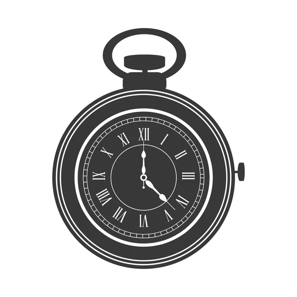 Zak horloge pictogram — Stockvector