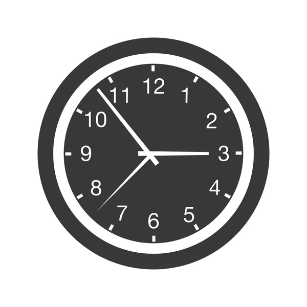 Icono de reloj de pared — Vector de stock
