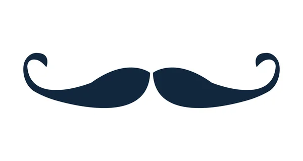 Icono de bigote vintage — Archivo Imágenes Vectoriales