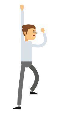 işadamı tırmanma simgesi