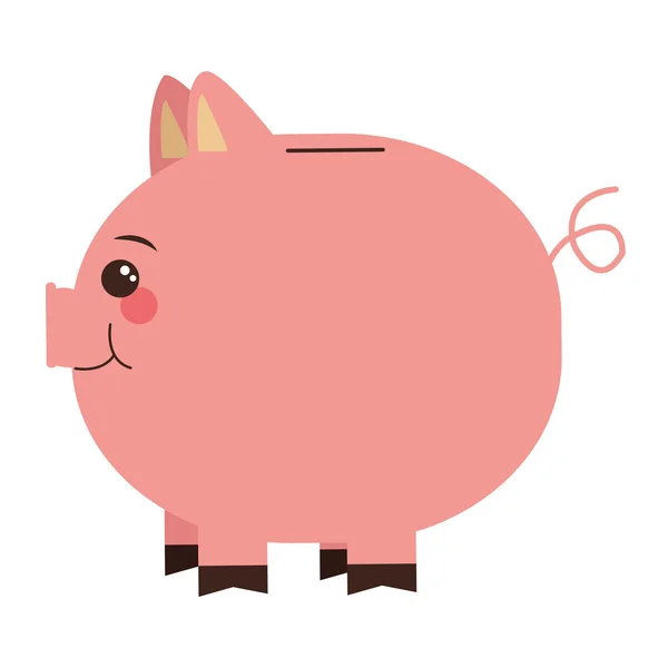 Piggy bank icon — Stock Vector