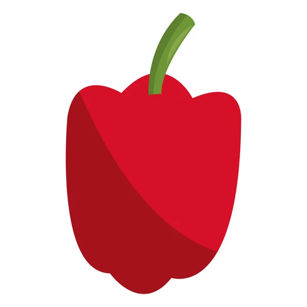 Symbol für rote Paprika — Stockvektor