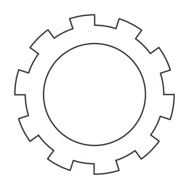 Tek dişli simgesini