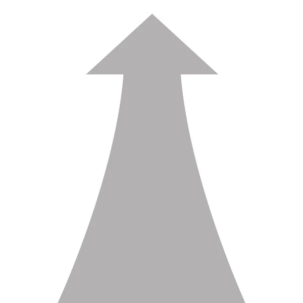 Pijl omhoog pictogram — Stockvector