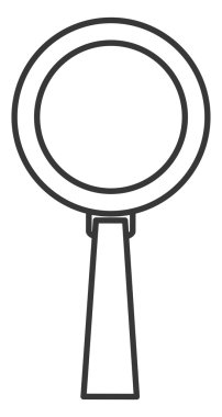 Büyütme cam simgesi