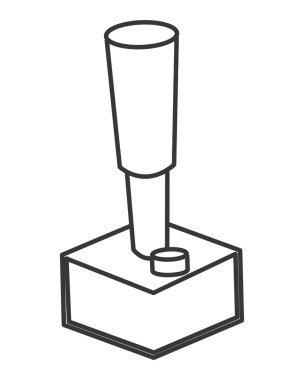 Klasik oyun çubuğu simgesi