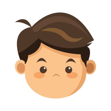 yüz çocuk simgesinin