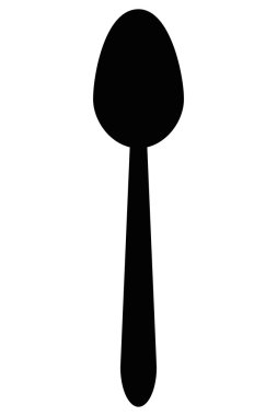 mutfak tahta kaşık simgesi