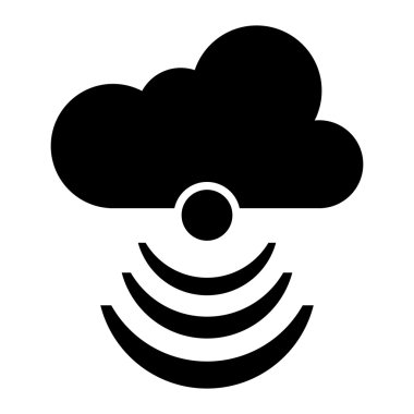 WiFi simgesiyle bulut