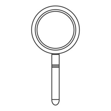 Tek büyüteç simgesini