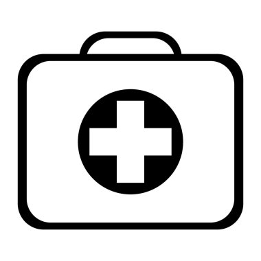 İlk yardım çantası simgesi