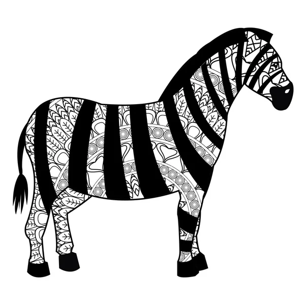 Download Zentangle cheval stylisé, vecteur, illustration, crayon à ...