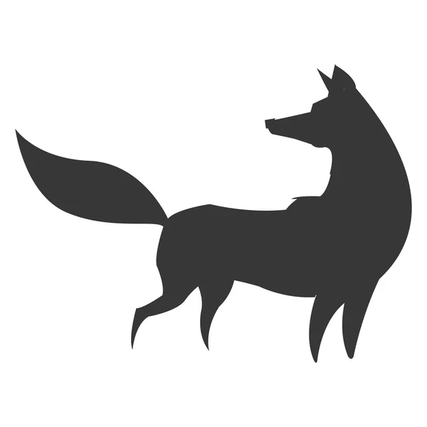 Иконка лисицы — стоковый вектор
