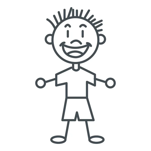 Download Naughty Bad Rude Rebellious Little Child Kid Boy Stick ...