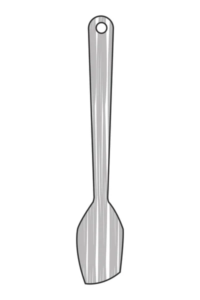 Icône de spatule de cuisine — Image vectorielle