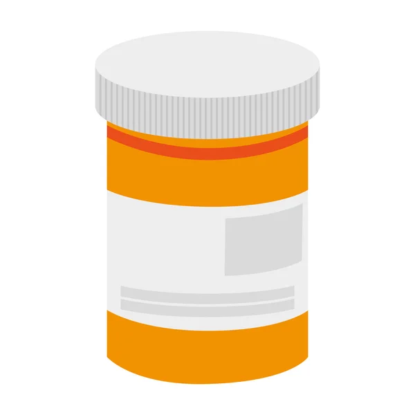 Pill bottle icon — Stock Vector