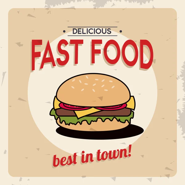 Hamburger icon. Menu and food design. Vector graphic